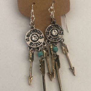 Shotgun shell earrings